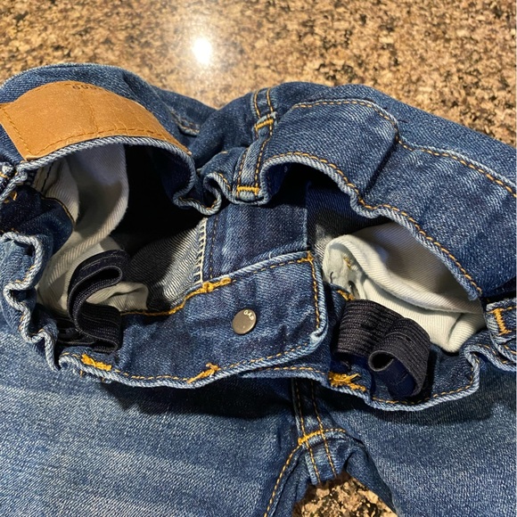 🔆3/$25🔆 GAP 1969 Jeans Straight Cut Relaxed fit Jeans Adjustable Waist Size 10 - Picture 3 of 7